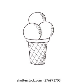 Ice cream sketch