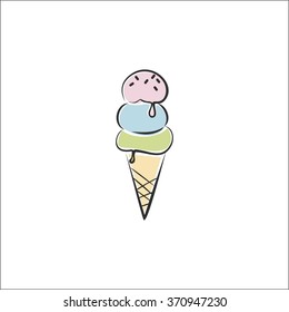 Ice cream sketch