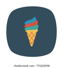ice cream square rounded
