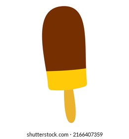 Ice Cream Stick Choco Banana Sweet