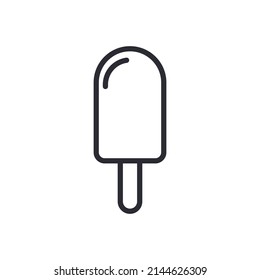 Ice cream stick icon sign symbol logo vector illustrations