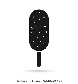 Ice cream stick icon. Vector illustration.