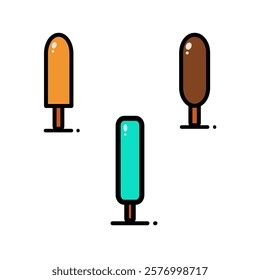 ice cream stick set design