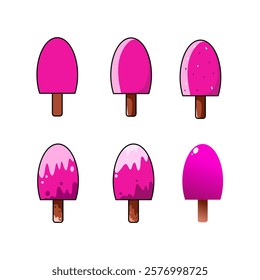 ice cream stick set design