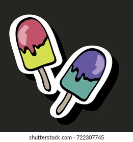 ice cream sticker