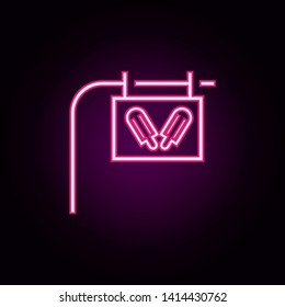 ice cream sticker icon. Universal set of web for website design and development, app development