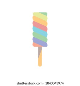 Ice Cream Summer Icon Clipart Vector Design 