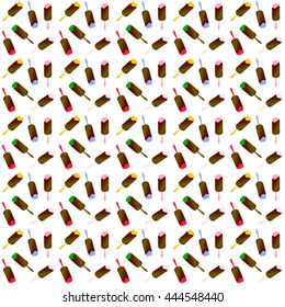 Ice cream in the summer of joy to children. Texture can be used as a wrapper for ice cream