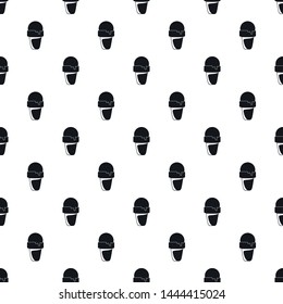 Ice cream summer pattern seamless vector repeat geometric for any web design