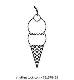 ice cream sundae dessert delicious cold