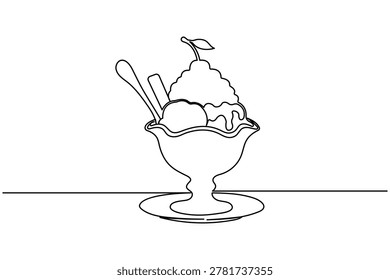 Ice Cream Sundae One