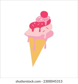 Ice cream SVG, Sweet Ice Cream SVG, Cute Ice Cream SVG, Cricut, Silhouette, cut file, cut design, Instant Download eps, svg, png svg