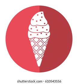 ice cream sweet cold shadow