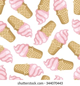 ice cream sweet pattern