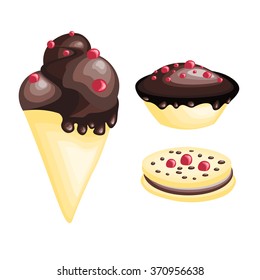 Ice cream and sweets