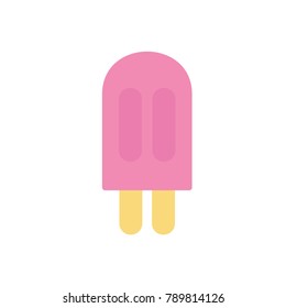 Ice cream sweets flat icon