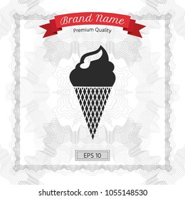 Ice cream symbol