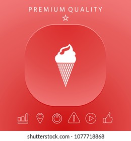 Ice cream symbol