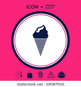 Ice cream symbol