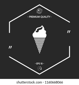 Ice cream symbol