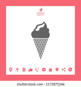 Ice cream symbol