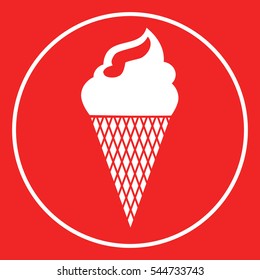 Ice cream symbol