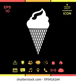 Ice cream symbol
