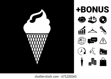 Ice cream symbol