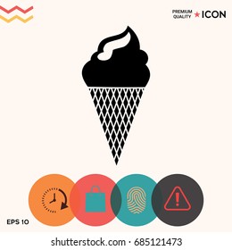 Ice cream symbol