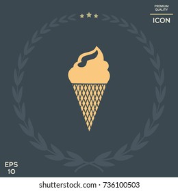 Ice cream symbol