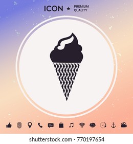 Ice cream symbol