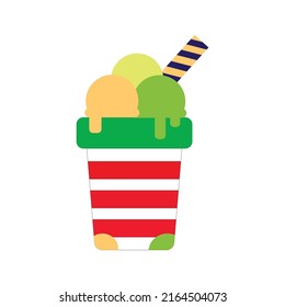 ice cream symbol design vector