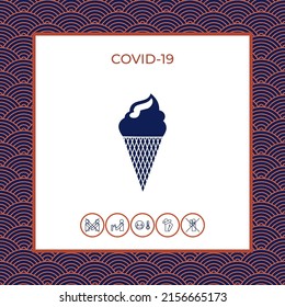 Símbolo de helado. Elementos para su diseño