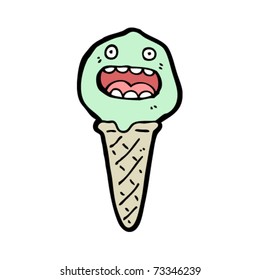 ice cream talking cartoon