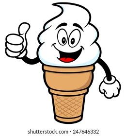 Ice Cream with Thumbs Up