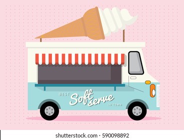 Download Ice Cream Truck Template High Res Stock Images Shutterstock