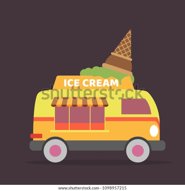 Ice Cream Truck
Illustration