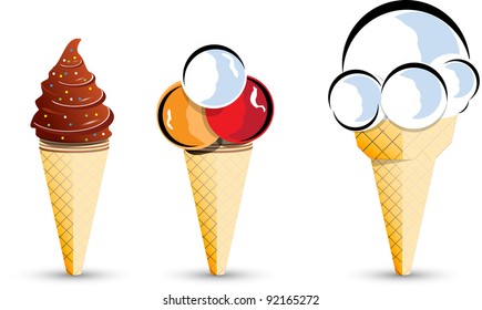 ice cream vector