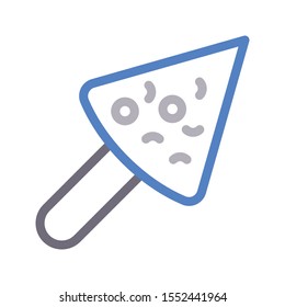ice cream vector colour line icon