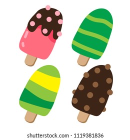 ice cream vector design 