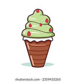 ice cream vector file illustration