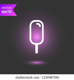 Ice Cream vector flat icon. EPS 10 flat Ice-Cream symbol Ice Cream vector flat icon. EPS 10 flat Ice-Cream symbol