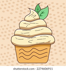 Ice Cream Vector flat Illustration
