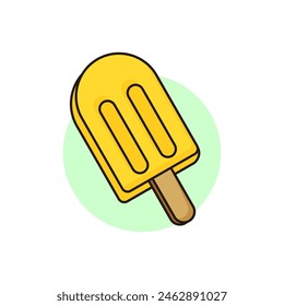 ice cream vector Flat style vector illustration design