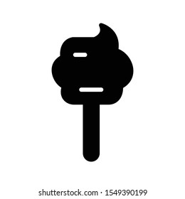 ice cream vector glyph colour icon