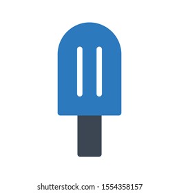 ice cream vector glyph colour icon