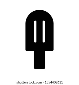ice cream vector glyph flat icon