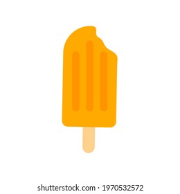 Ice cream vector Helps to relax in summer Beach trip concept.