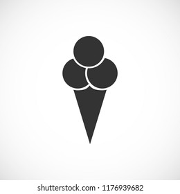 ice cream  vector icon 10 eps