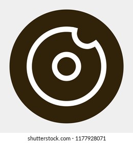 ice cream  vector icon 10 eps